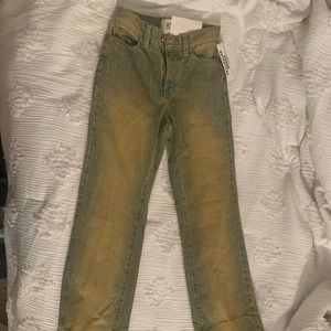 Urban outfitters high rise slim fit jeans
